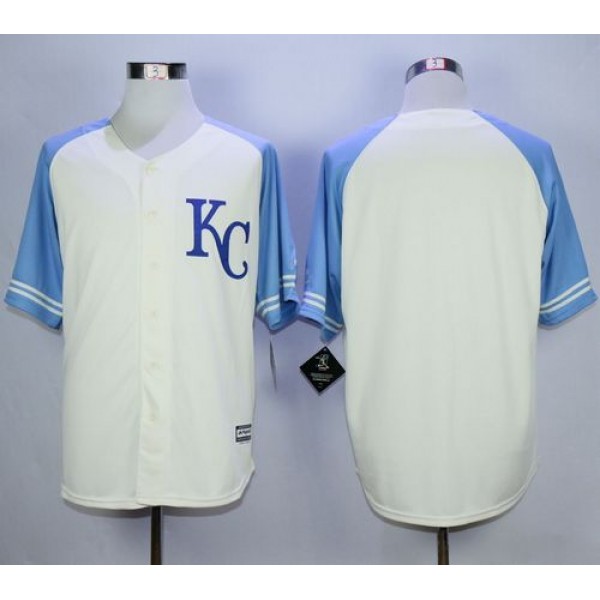 Royals Blank Cream Exclusive Vintage Stitched Jersey