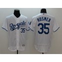 Royals #35 Eric Hosmer White Flexbase Authentic Collection Stitched Jersey