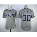 San Diego Padres #30 Eric Hosmer Grey Flexbase Authentic Collection Stitched Jersey