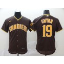 San Diego Padres #19 Tony Gwynn Coffee Flex Base Stitched Jersey