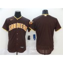 San Diego Padres Blank Coffee Flex Base Stitched Jersey