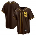 San Diego Padres Brown Cool Base Stitched Jersey