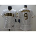 San Diego Padres #9 Jake Cronenworth White Flex Base Stitched Jersey