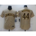 San Diego Padres #44 Joe Musgrove Tan Brown Flex Base Stitched Jersey