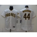 San Diego Padres #44 Joe Musgrove White Flex Base Stitched Jersey