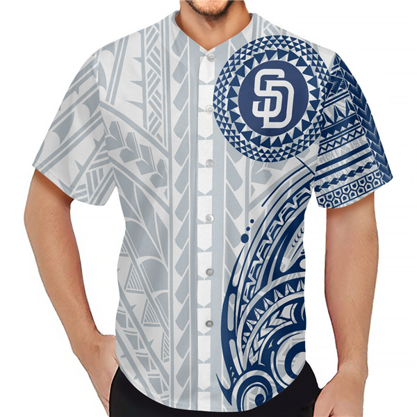 San Diego Padres Gray Baseball Jersey