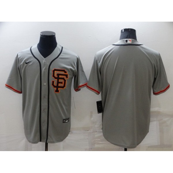 San Francisco Giants Blank Gray Cool Base Stitched Jersey