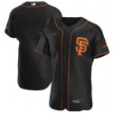 San Francisco Giants Blank Black Flex Base Stitched Jersey