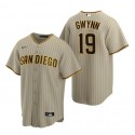 San Diego Padres #19 Tony Gwynn Brown Cool Base Stitched Jersey