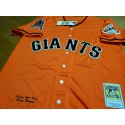 San Francisco Giants #25 Barry Bonds Orange Cool Base Stitched Jersey