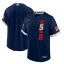 Seattle Mariners Blank 2021 Navy All-Star Cool Base Stitched Jersey