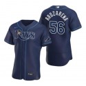Tampa Bay Rays #56 Randy Arozarena Navy Flex Base Stitched Jersey
