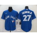 Toronto Blue Jays #27 Vladimir Guerrero Jr. Majestic Blue Cool Base Stitched Jersey