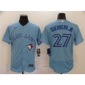 Toronto Blue Jays #27 Vladimir Guerrero Jr. Royal Flex Base Stitched Jersey