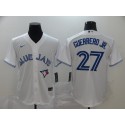 Toronto Blue Jays White #27 Vladimir Guerrero Jr. Majestic Cool Base Stitched Jersey