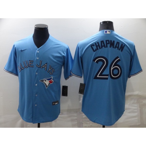 Toronto Blue Jays #26 Matt Chapman Light Blue Cool Base Stitched Jersey