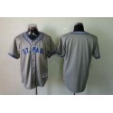 Twins Blank Grey 1948 St. Paul Saints Turn Back The Clock Stitched Jersey