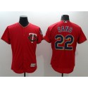 Twins #22 Miguel Sano Red Flexbase Authentic Collection Stitched Jersey