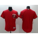 Twins Blank Red Flexbase Authentic Collection Stitched Jersey