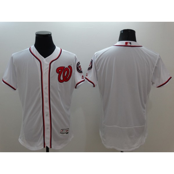 Washington Nationals Majestic White Cool Base Stitched Jersey
