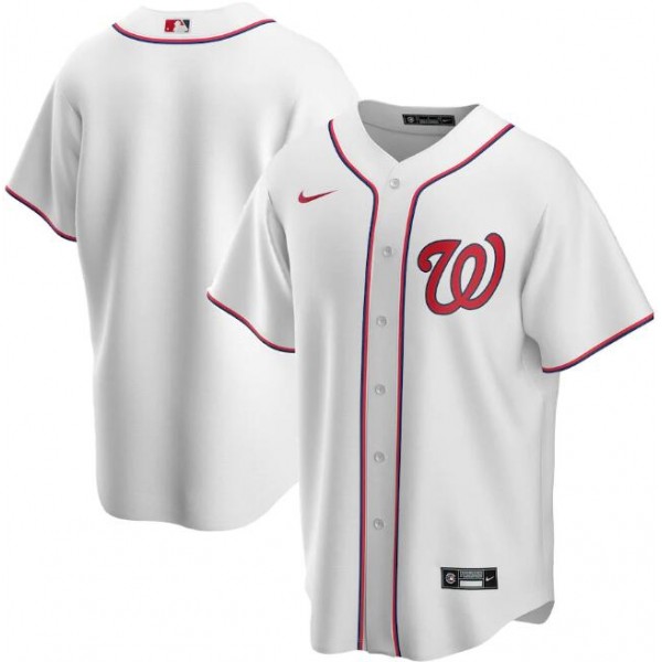 Washington Nationals White Cool Base Stitched Jersey