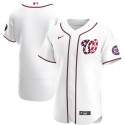 Washington Nationals White Flex Base Stitched Jersey