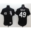 White Sox #49 Chris Sale Black Flexbase Authentic Collection Stitched Jersey