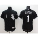 White Sox #1 Adam Eaton Black Flexbase Authentic Collection Stitched Jersey