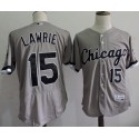 White Sox #15 Brett Lawrie Grey Flexbase Authentic Collection Stitched Jersey
