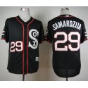 White Sox #29 Jeff Samardzija Black New Cool Base Stitched Jersey