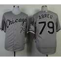 White Sox #79 Jose Abreu Grey Cool Base Stitched Jerseys