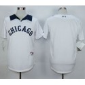 White Sox Blank White 1976 Turn Back The Clock Stitched Jersey