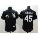 White Sox #45 Michael Jordan Black Flexbase Authentic Collection Stitched Jersey
