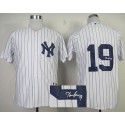 Yankees #19 Masahiro Tanaka White Autographed Stitched Jersey