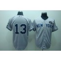 Yankees #13 Alex Rodriguez Grey GMS The Boss Stitched Jersey
