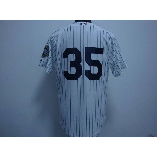 Yankees #35 Michael Pineda White Stitched Jersey