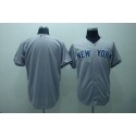 Yankees Blank Stitched Grey Jersey