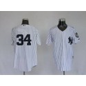Yankees #34 Brian McCann White Stitched Jersey