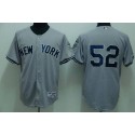 Yankees #52 C.C. Sabathia Stitched Grey Jersey