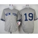 Yankees #19 Masahiro Tanaka Grey Stitched Jersey