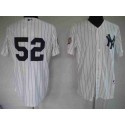 Yankees #52 C.C. Sabathia Stitched White Jersey