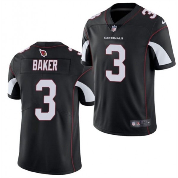 Arizona Cardinals #3 Budda Baker Black Vapor Untouchable Limited Stitched Jersey