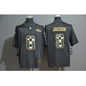 Baltimore Ravens #8 Lamar Jackson Black Jesus Faith Edition Stitched Limited Jersey