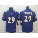 Baltimore Ravens #29 Earl Thomas III Purple Vapor Untouchable Jersey