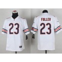 Bears #23 Kyle Fuller White Stitched Limited Nike Jersey