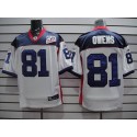 Buffalo Bills #81 Terrell Owens White Stitched Baseball Jersey