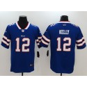 Buffalo Bills #12 Jim Kelly Blue Vapor Untouchable Limited Jersey