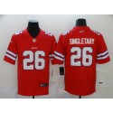 Buffalo Bills #26 Devin Singletary Red Vapor Untouchable Limited Stitched Jersey
