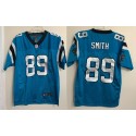 Carolina Panthers #89 Steve Smith Blue Game Jersey