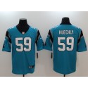 Carolina Panthers #59 Luke Kuechly Blue Vapor Untouchable Player Limited Jersey